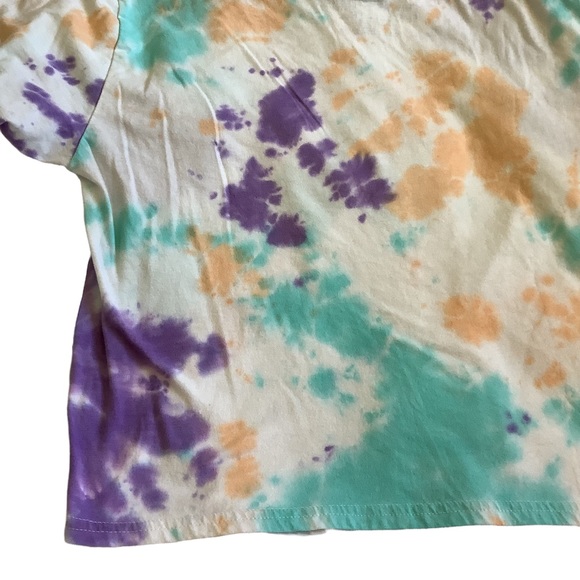 Juniors size XL Pokemon Characters Tie Dye Boxy Cut T-Shirt - Picture 11 of 12